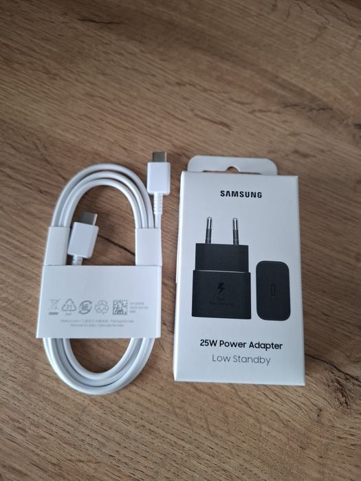 Samsung incarcator 25W original  + cablu  type-C  ( sigilate)