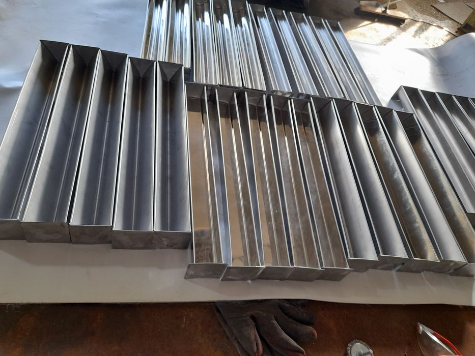 Forme pentru terrine din inox industrial alimentar AISI 304