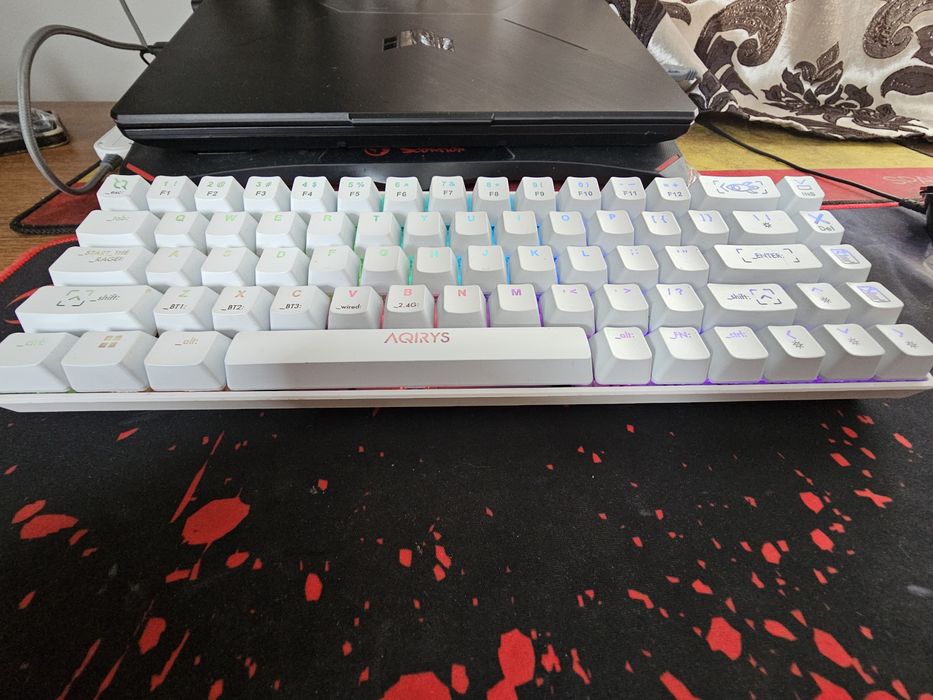 Tastatura de Gaming mecanica wireless/Bluetooth  Aqirys Mira RGB