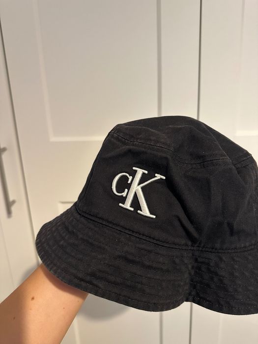 Pălărie tip găleată, Calvin Klein, unisex, neagră
