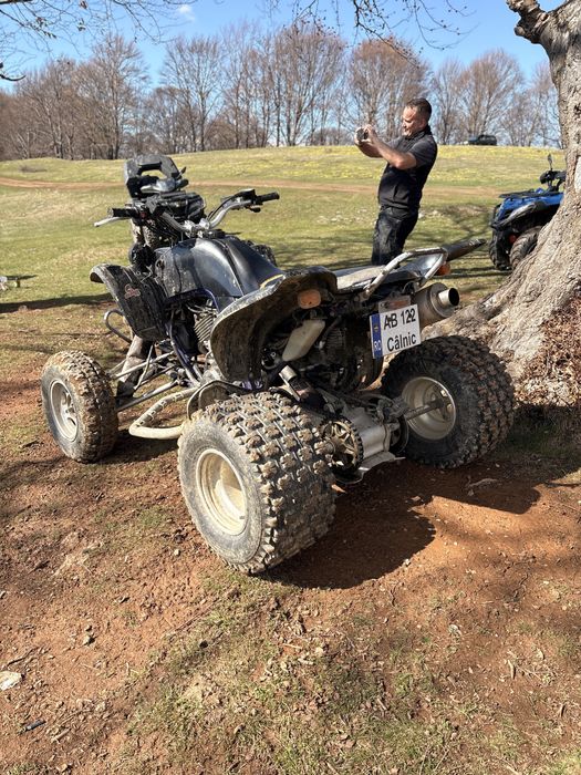 Vand quad yamaha raptor 660 r sau schimb cu atv 4x4