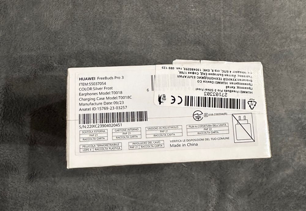 Безжични слушалки HUAWEI FreeBuds Pro 3