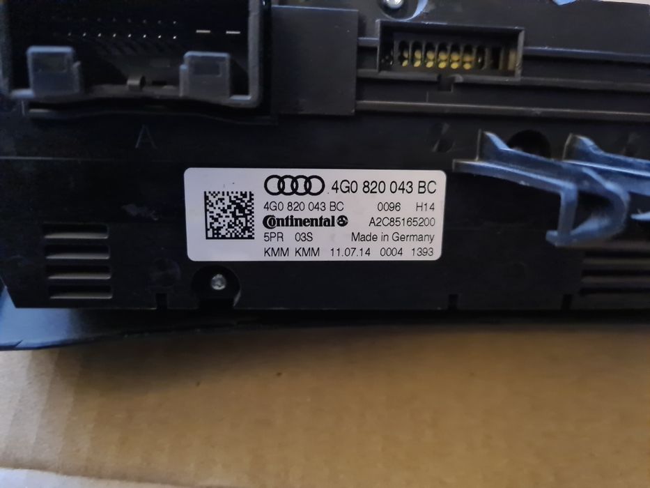 Climatronic Audi A6 4G Europa