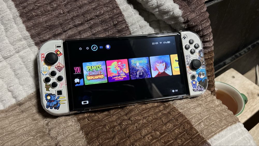 Nintendo switch Oled 256gb прошитый