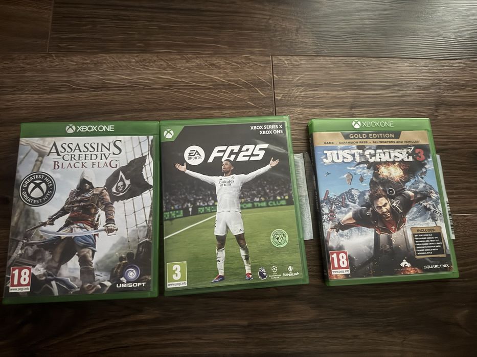 XBOX ONE S 1 TB -2 CONTROLLERE- - fc25 forza horizon 4 si alte jocuri