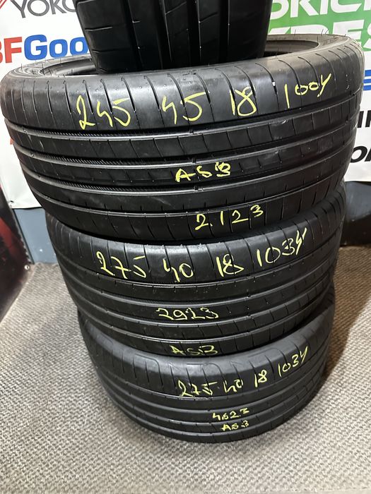Set Complet 245/45 R18 100Y XL | 275/40 R18 103Y XL MO - Goodyear F1 Assymetric 3 Oferta