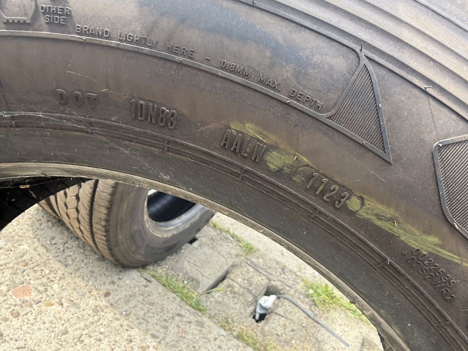 Anvelope camion 295/60r22,5 Goodyear Kmax s diectie 2023 , 90%