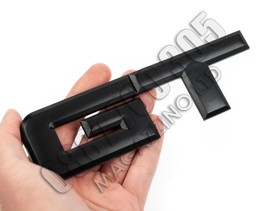 Mustang GT Метални Букви за Задния Капак Черен Червен Мат или Хром