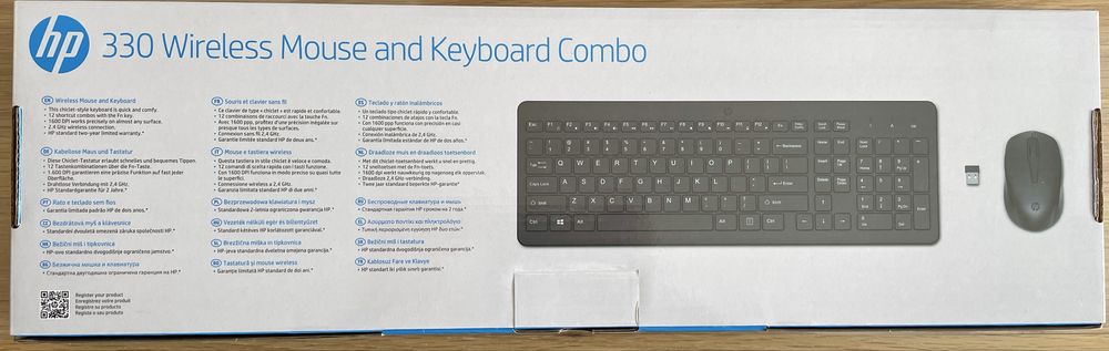Combo Mouse Tastatura HP 330 Wireless