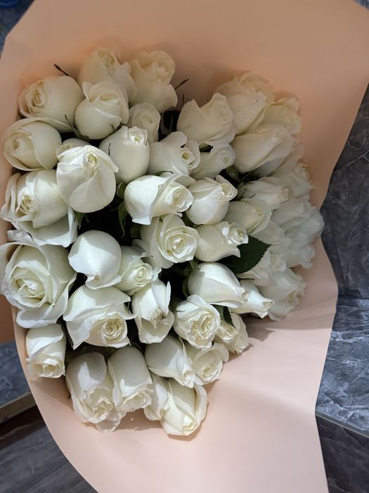51 белые Роза 80