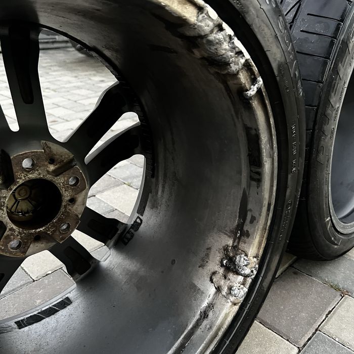 Vand set jante cu cauciucuri BMW pe 20  pentru x5 f15 in doua latimi