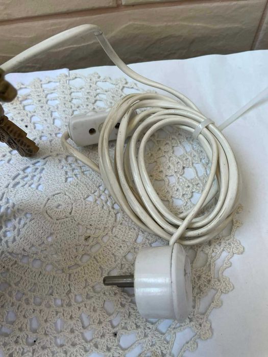 Красива месингова лампа за стена от Англия