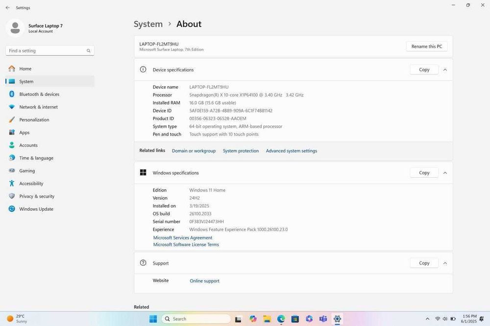 Microsoft Surface Laptop 7