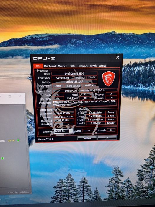 Procesor Intel  i3-8100 , i5-8500 , i3-9100 , i5-7500