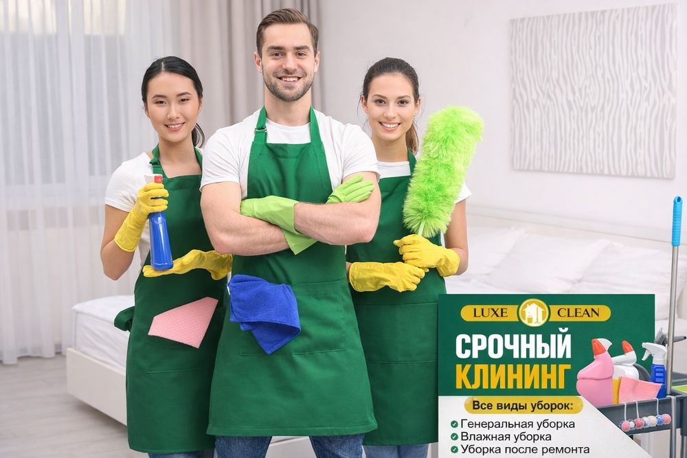 Уборка клининг на сейчас