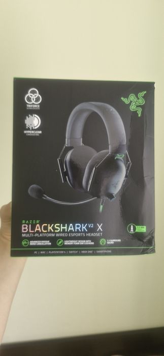 Hаушники Razer blackshark v2 x