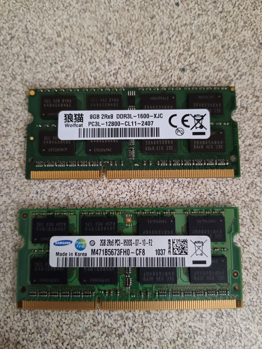 Продам ОЗУ DDR3 и HDD для ноутбука