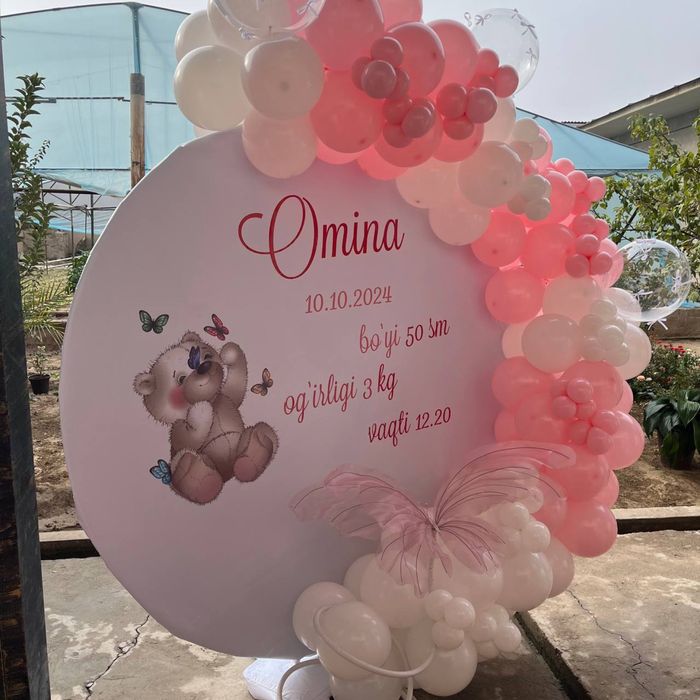 ОФОРМЛЕНИЕ Выписки из роддома, фотозоны.