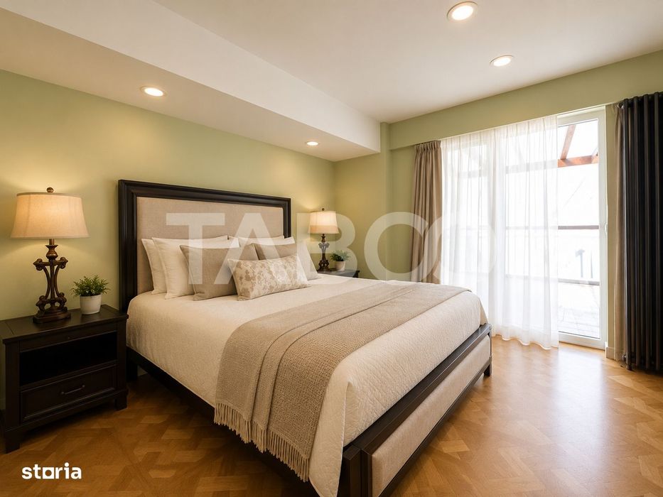 Penthouse cu 4 camere parcare subterana si 80 mp terasa Mihai Viteazul