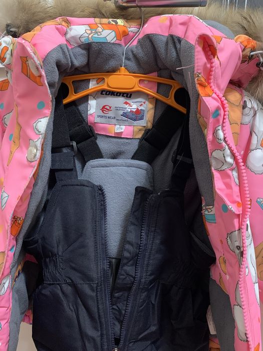 Новый зимний детский комбинезон