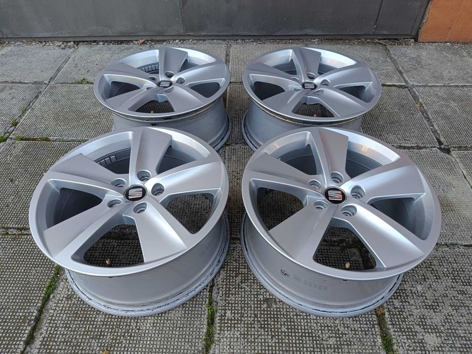 ОРИГИНАЛНИ джанти 17 ' цола 5x112 57,1  Seat / СЕАТ VW AUDI Skoda 7,5J ET51