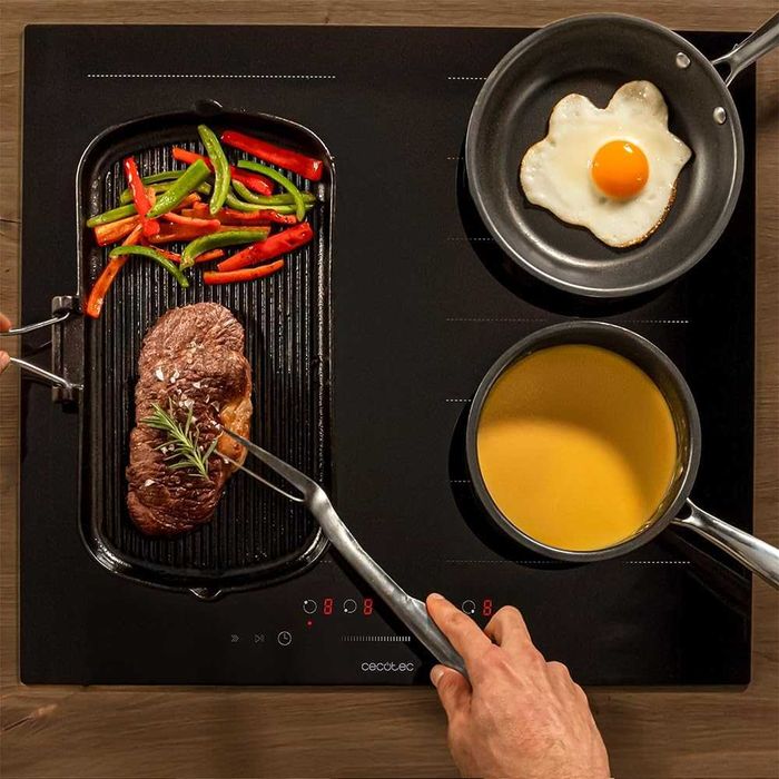 Индукционен плот Cecotec Bolero Squad 4001 Flex 7200W, 9 нива мощност