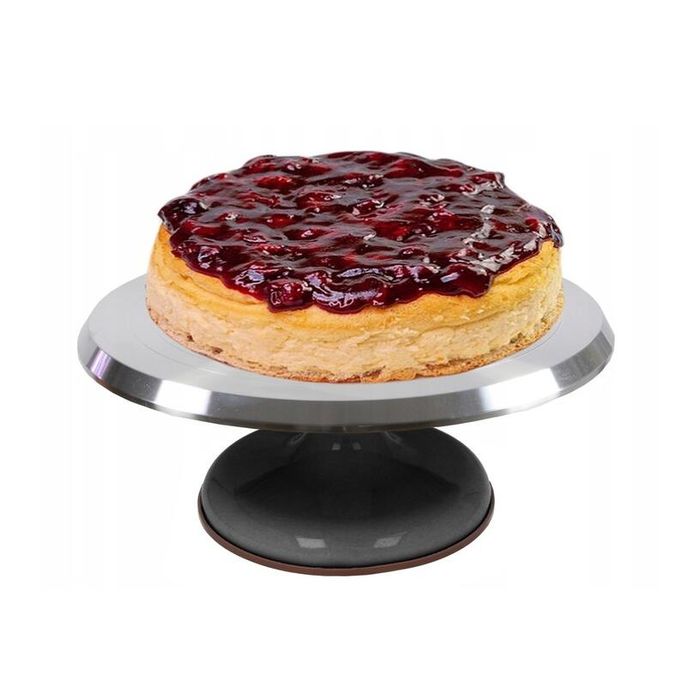 Placa din aliaj de aluminiu, suportul rotativ pentru servit prajituri,