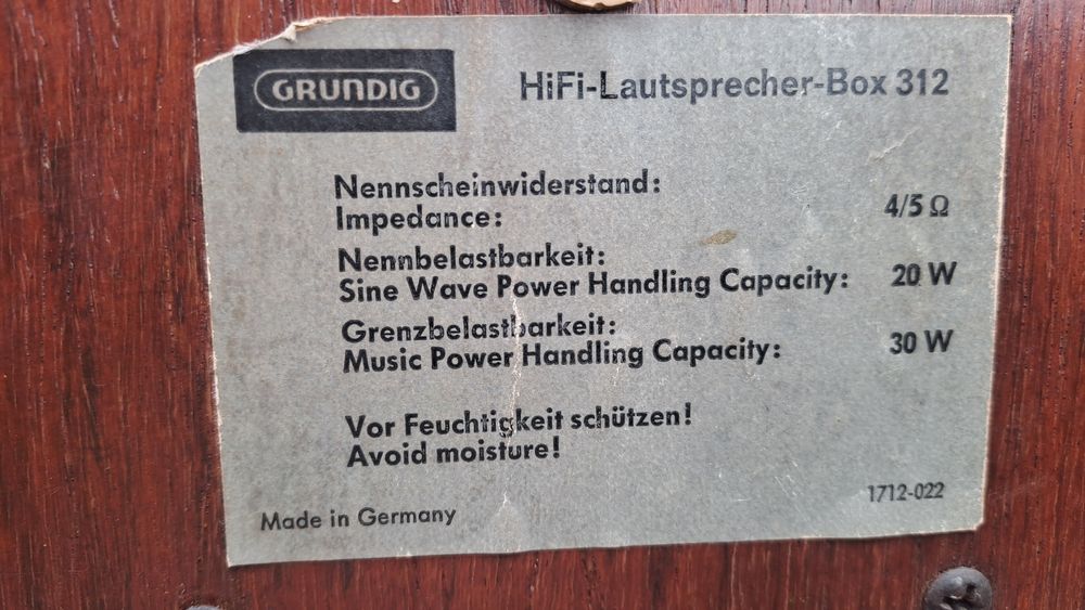 Grundig Studio 1600
