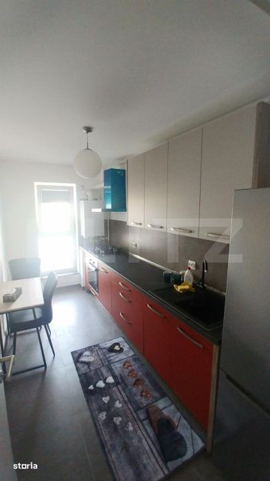 Apartament cu 2 camere, 52 mp, Tractorul