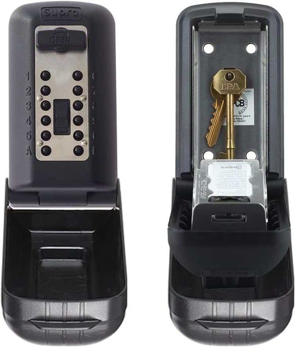 Seif cutie chei SUPRA P500 Pro Key Safe pentru exterior Airbnb