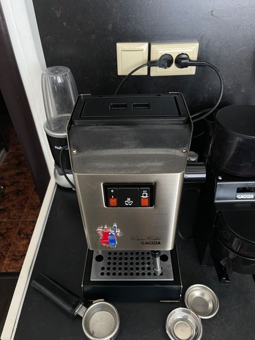 Кафемашина Gaggia Classic + Сафемелачка Gaggia MDF