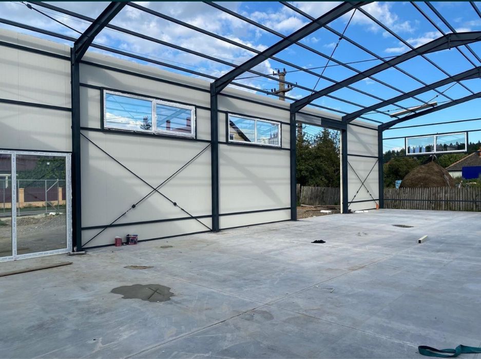 vand hale structuri metalice 14x40