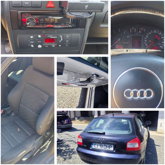 Vând Audi a3 1.6 102cp clima ITP valabil 2027