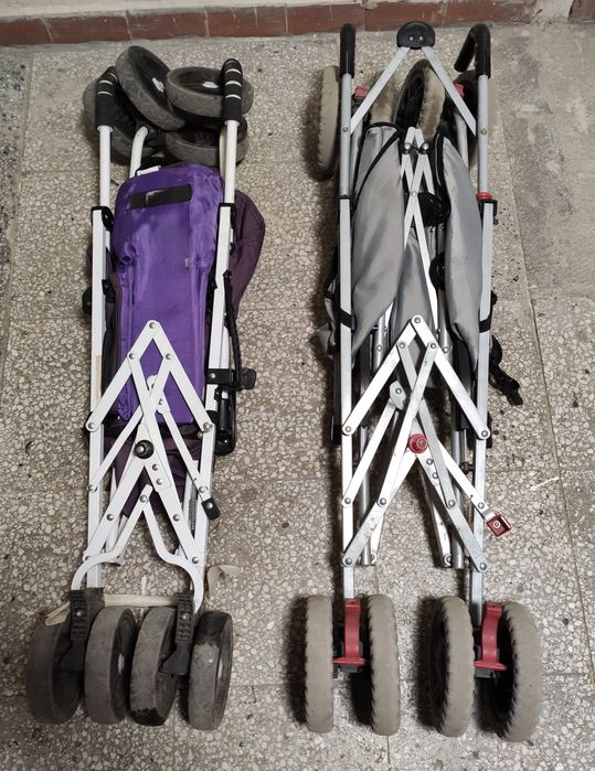 Продавам 2 сгъваеми колички