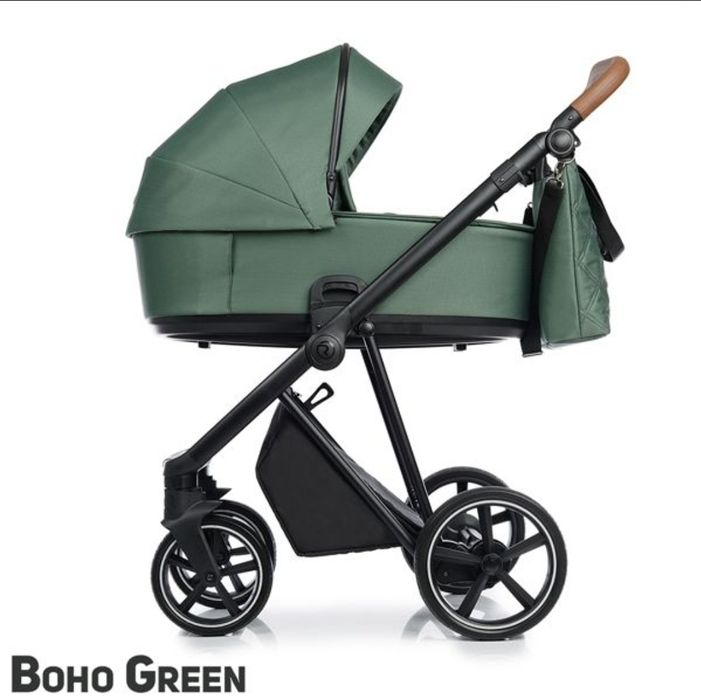 Бебешка количка 2в1 Roan Ivi Boho Green