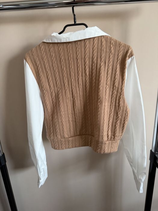 Интересна блузка от плетиво