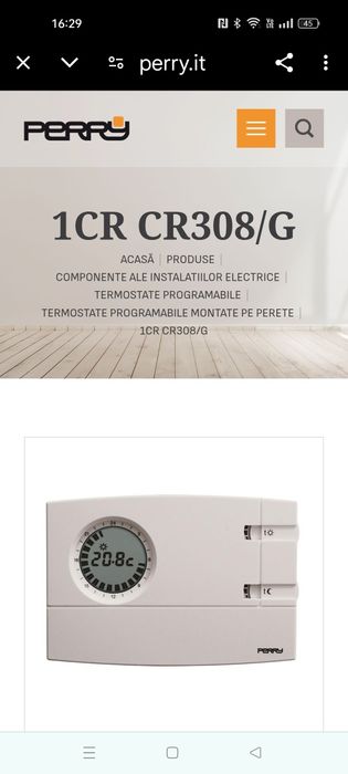 Termostat digital,analog,programabil,nou.