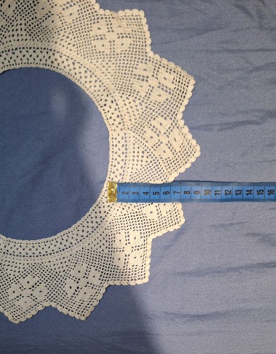 Guler macrame handmade, elegant, cu design delicat – Accesoriu fashion