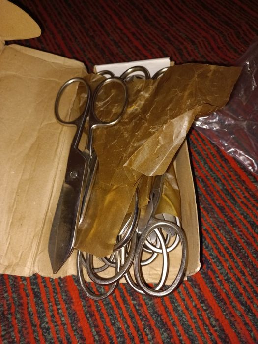 Российский ножницы  швейные для кожа