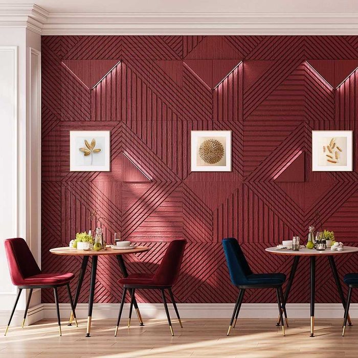 Декоративни 3D панели - 3д гипсови пана, стенни облицовки, 0021