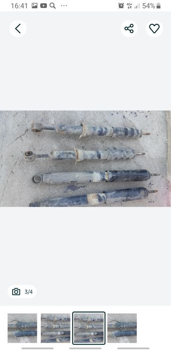 Амортизатор на Лексус GX -470.