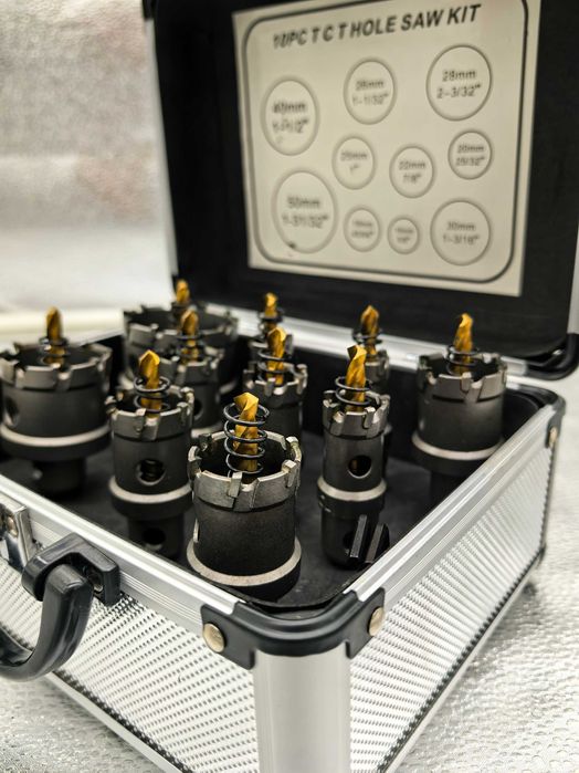 Set coroane de gaurit titan 10 piese 219 lei