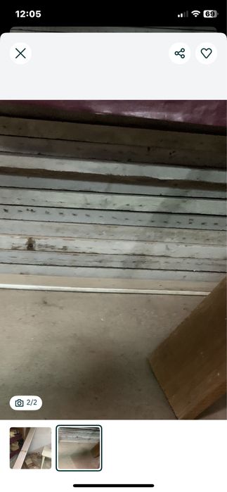 Доски примерно один куб