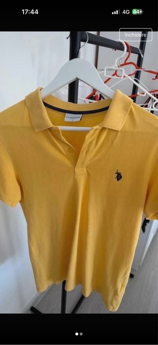 Tricou bărbați Us polo ASSN măsura s galben
