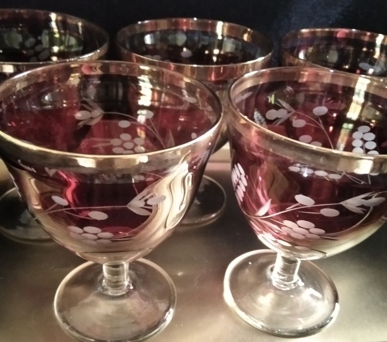 Рюмки, стопки, стекло, хрусталь СССР