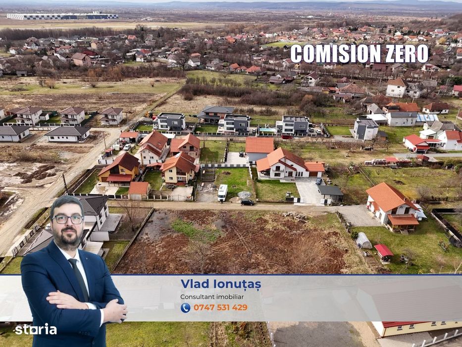 Teren Tăuții-Măgherăuș, strada 21 | 994 mp / 962 mp | Comision 0%