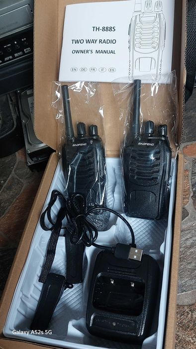 Set doua statii PMR Baufeng 888s