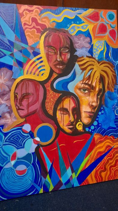 Картина фигури и лица