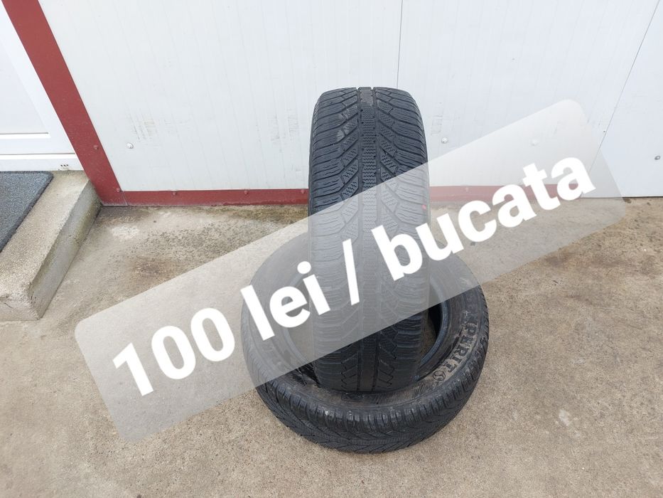 100 lei bucata! Doua anvelope M+S 205 60 16 Semperit dot 2020