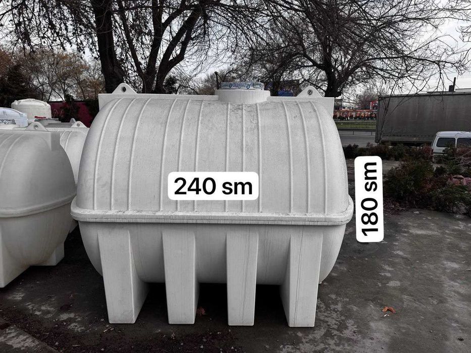 Бочки пластиковые,Ёмкость пластиковые для питьевой воды, Bo'chka.ЗАВОД